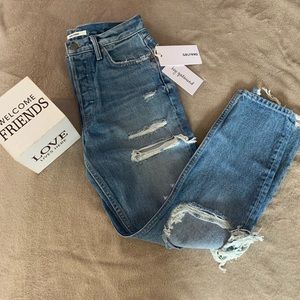 NWT🛍 GRLFRND Karolina High-Rise Skinny Jean